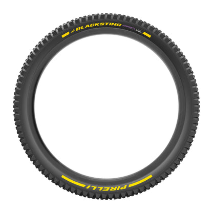 Pneu PIRELLI SCORPION BLACK STING 29x2.40 Supersoft DualWall Tubeless Ready Souple Noir/Jaune Team Edition