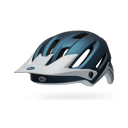 Casque VTT BELL 4FORTY Bleu/Gris — vue orientée vers la gauche
