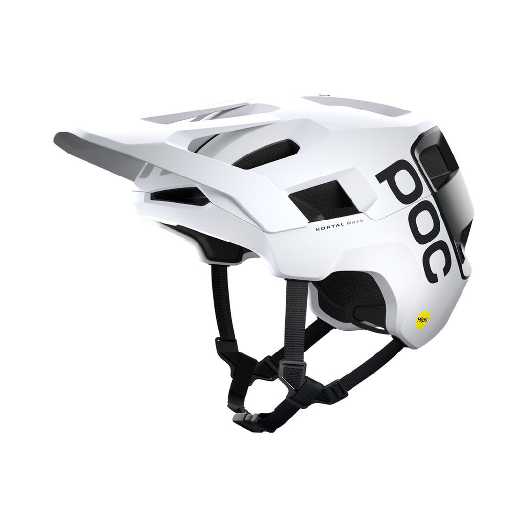 Casque VTT POC KORTAL RACE MIPS Blanc/Noir Matt — vue produit