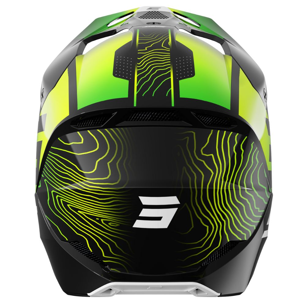 Casque BMX SHOT FURIOUS Apex Neon Yellow