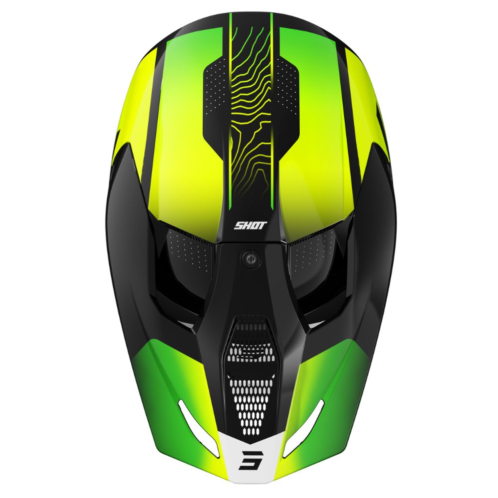 Casque BMX SHOT FURIOUS Apex Neon Yellow