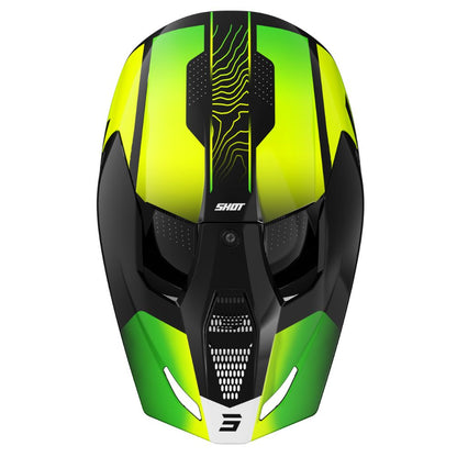 Casque BMX SHOT FURIOUS Apex Neon Yellow