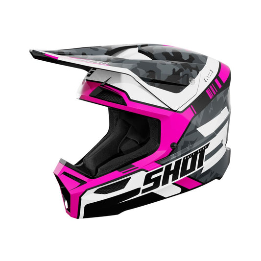 BMX-Helm SHOT FURIOUS Flash Pink Glossy