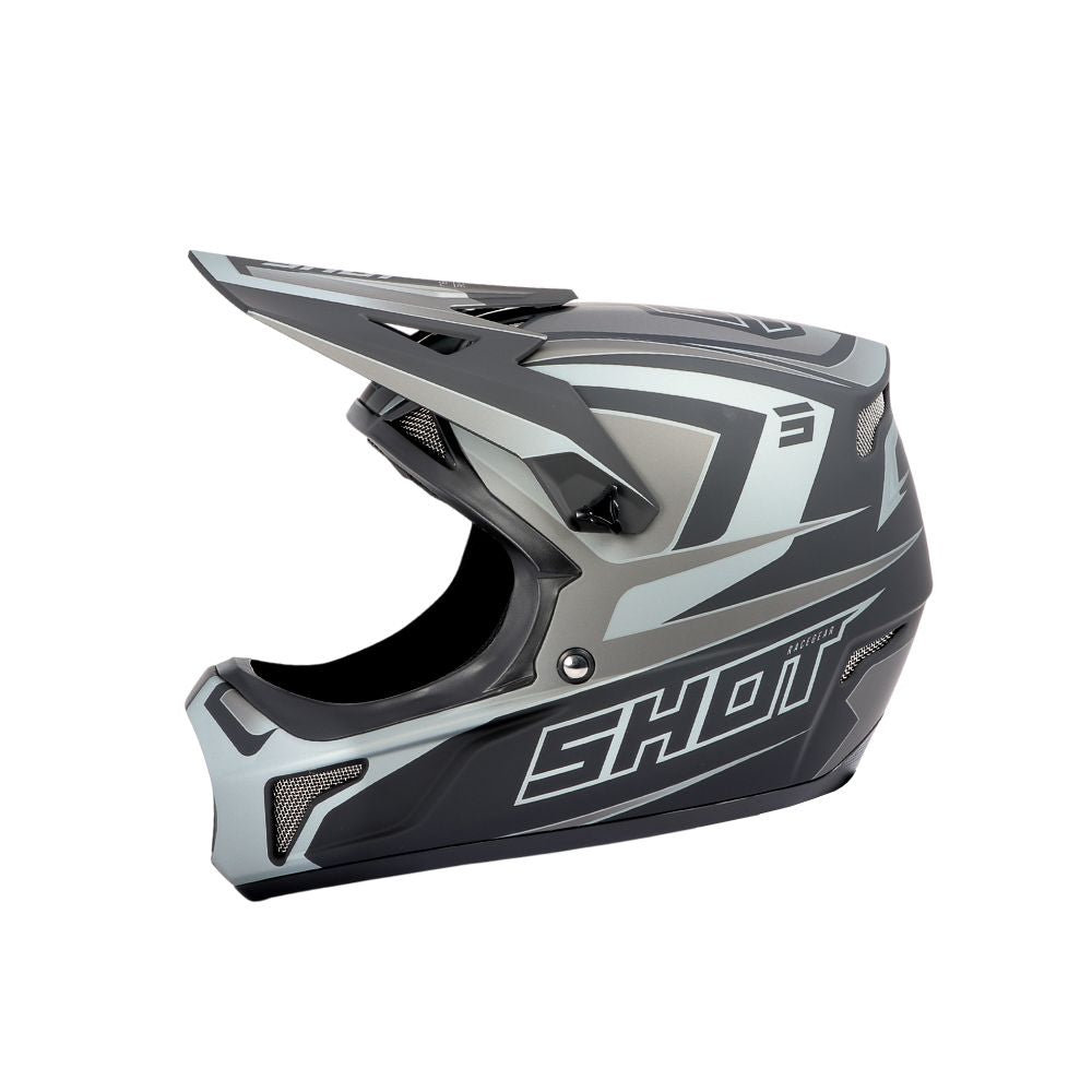 BMX-Helm SHOT ROGUE Level Schwarz Matt