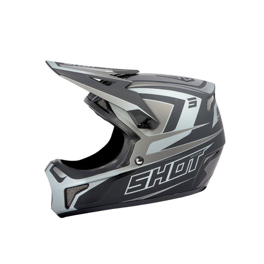 BMX-Helm SHOT ROGUE Level Schwarz Matt