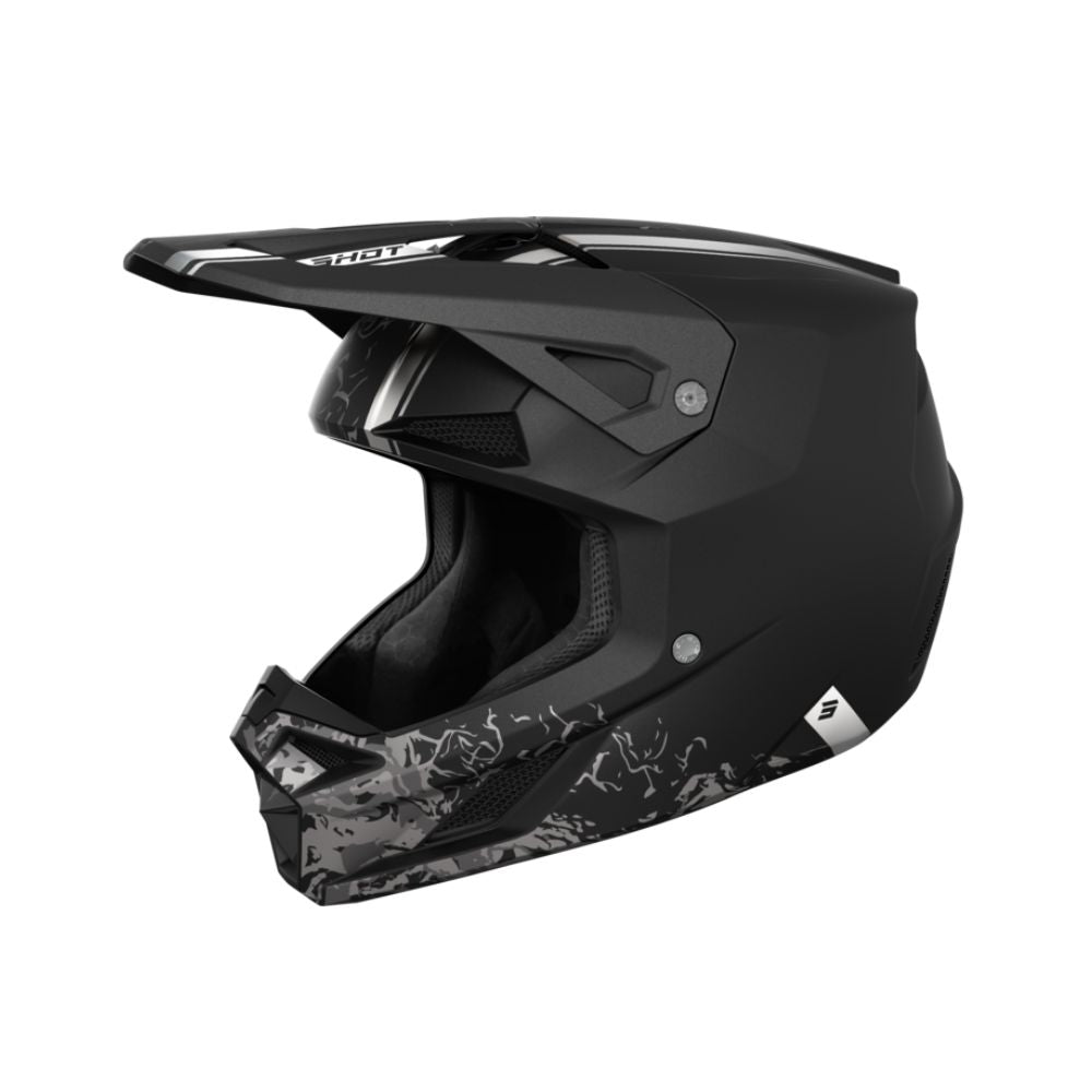 Casque BMX SHOT SPEED Battle Black Matt