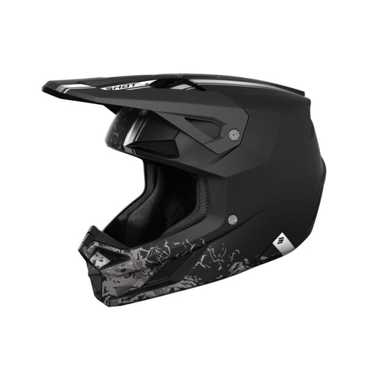 BMX-Helm SHOT SPEED Battle Black Matt