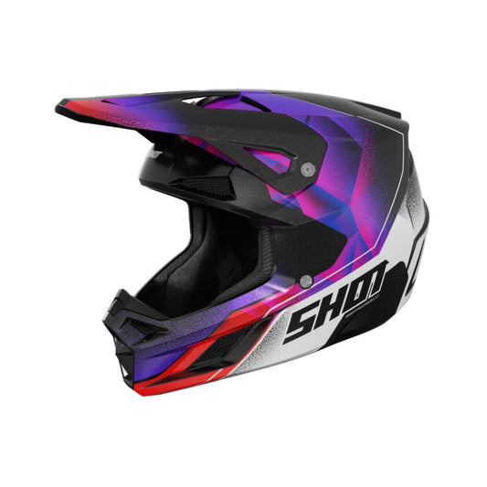 BMX-Helm SHOT SPEED Olymp Purple Pearly