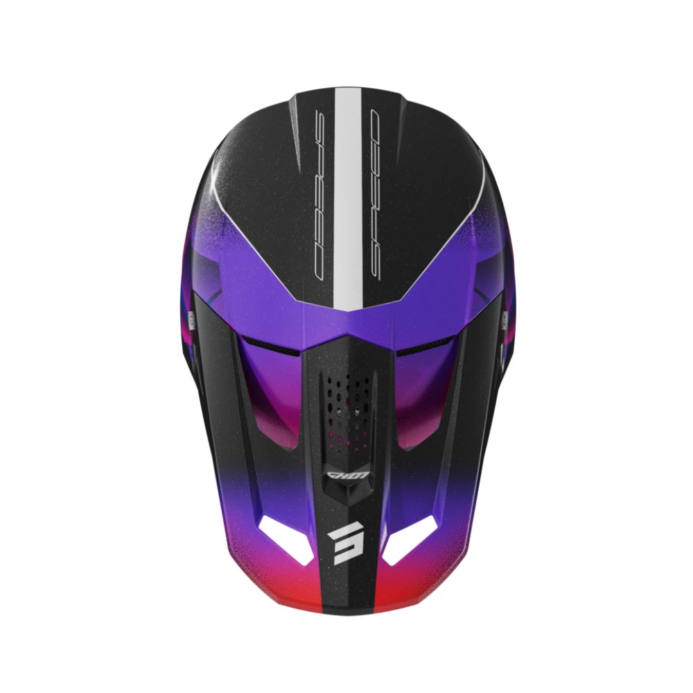 Casque BMX SHOT SPEED Olymp Purple Pearly