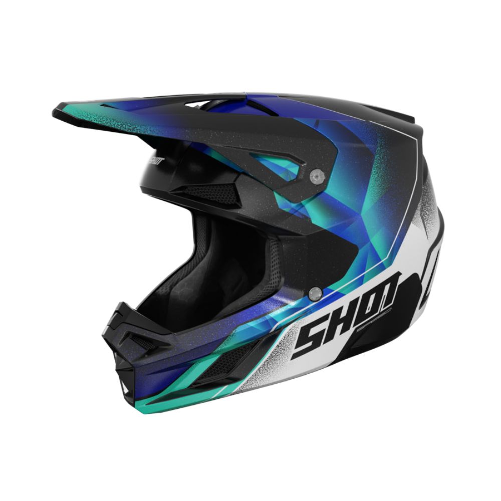 Casque BMX SHOT SPEED Olymp Blue Pearly