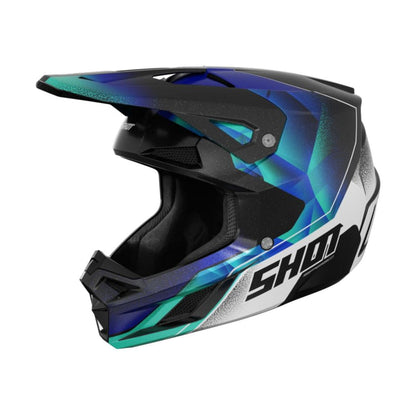 Casque BMX SHOT SPEED Junior Olymp Blue Pearly