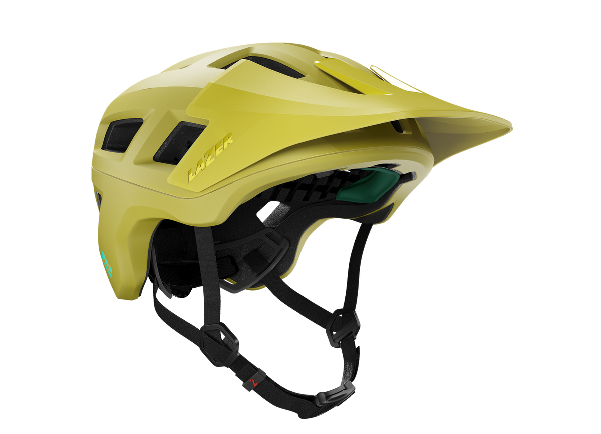 Casque VTT LAZER COYOTTE KINETICORE Green Mat — vue complémentaire 2