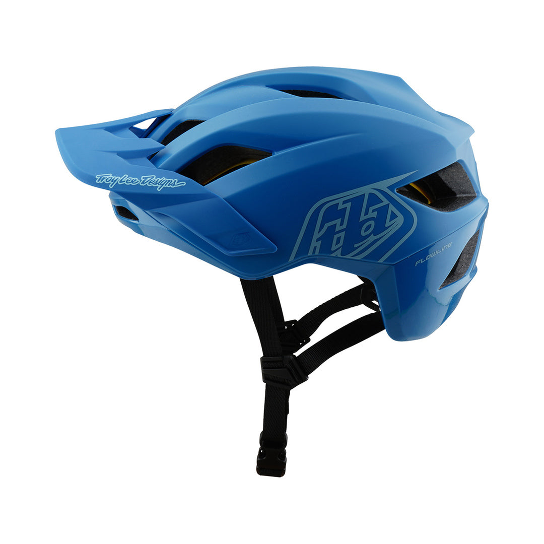 Casque VTT TROY LEE DESIGNS FLOWLINE POINT MIPS Bleu — vue produit
