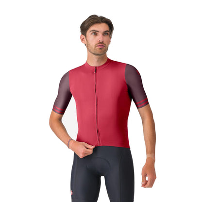 CASTELLI PROLOGO LITE 2 Kurzarm-Radtrikot in Bordeauxrot