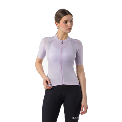 CASTELLI ESPRESSO 2 Damen-Kurzarm-Radtrikot in Nebelviolett