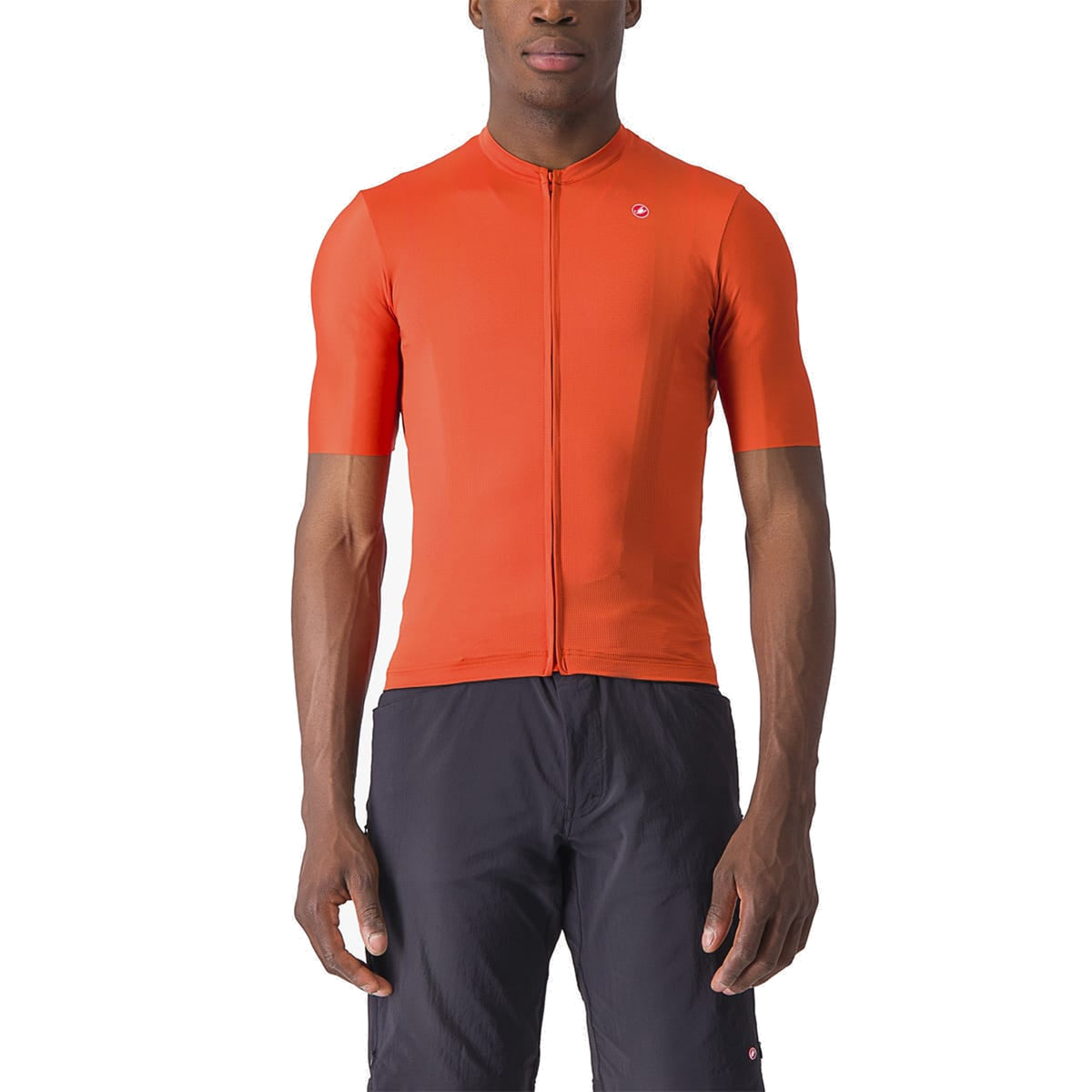 Maillot CASTELLI UNLIMITED ENTRATA 2 Manches Courtes Orange