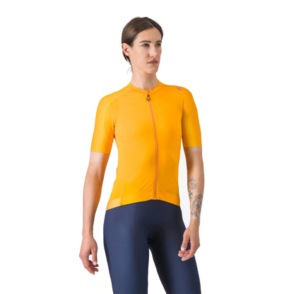 Maillot CASTELLI ESPRESSO Femme Manches Courtes Orange