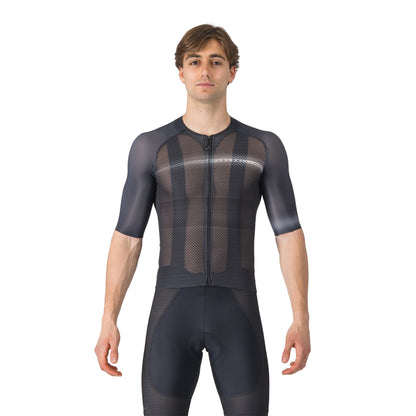CASTELLI CLIMBER'S A/C Kurzarm-Radtrikot in Schwarz