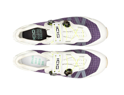 SIDI COFFEE GRINDER 2 XC/Gravel-MTB-Schuhe Weiß/Violett