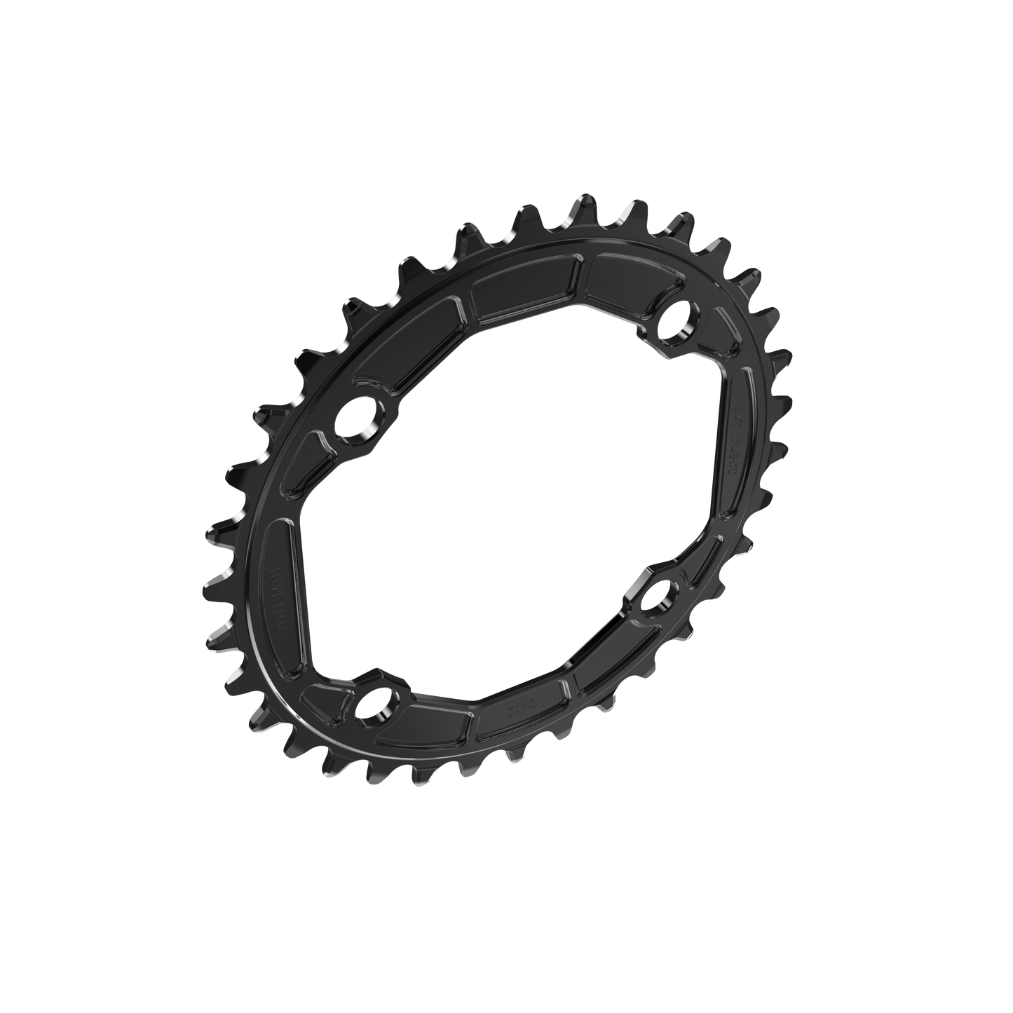 Plateau TITLE CR1-E 12V SHIMANO 104 BCD Noir