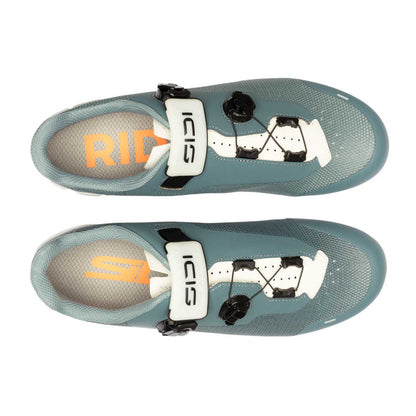 Chaussures Route SIDI GENIUS X WYVE Bleu Forest Grey