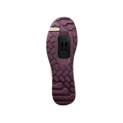 Chaussures VTT CRANKBROTHERS MALLET TRAIL LACE CLIP Blanc/Purple