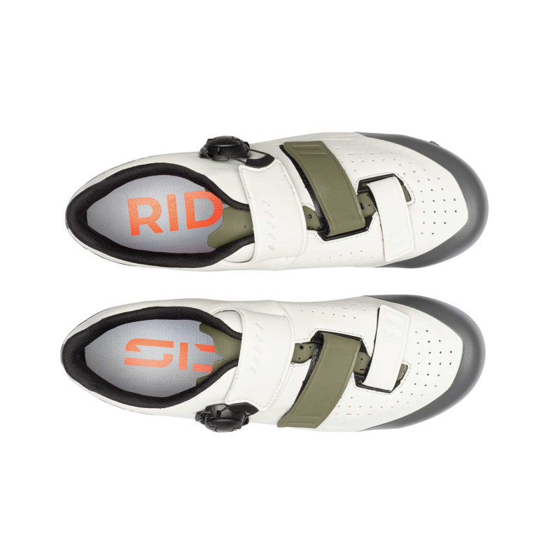 MTB/Gravel-Schuhe SIDI SILVIS XC Weiß/Kaki