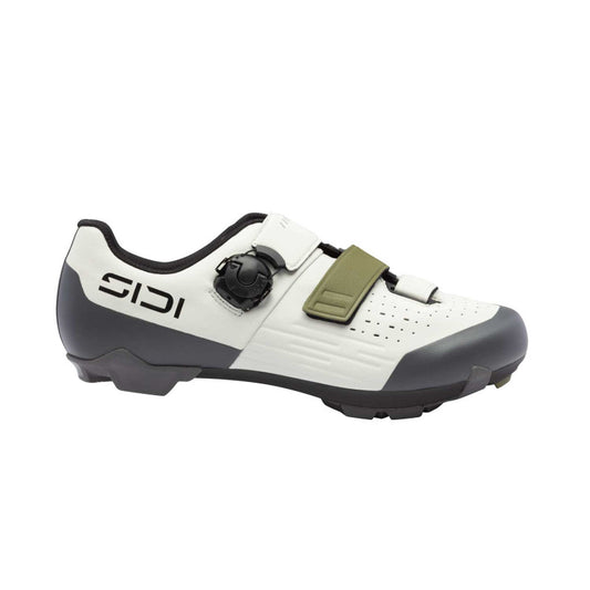 Chaussures VTT XC/Gravel SIDI SILVIS XC Blanc/Kaki