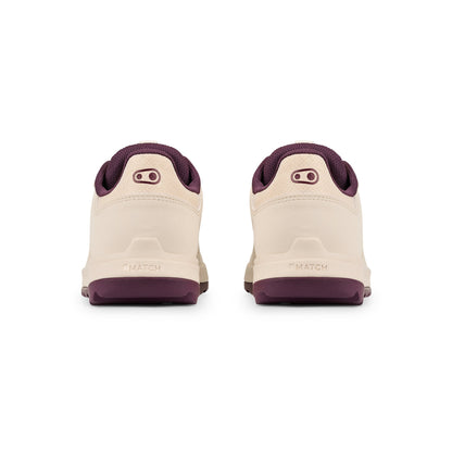 MTB-Schuhe CRANKBROTHERS STAMP TRAIL LACE Weiß/Lila — Rückansicht