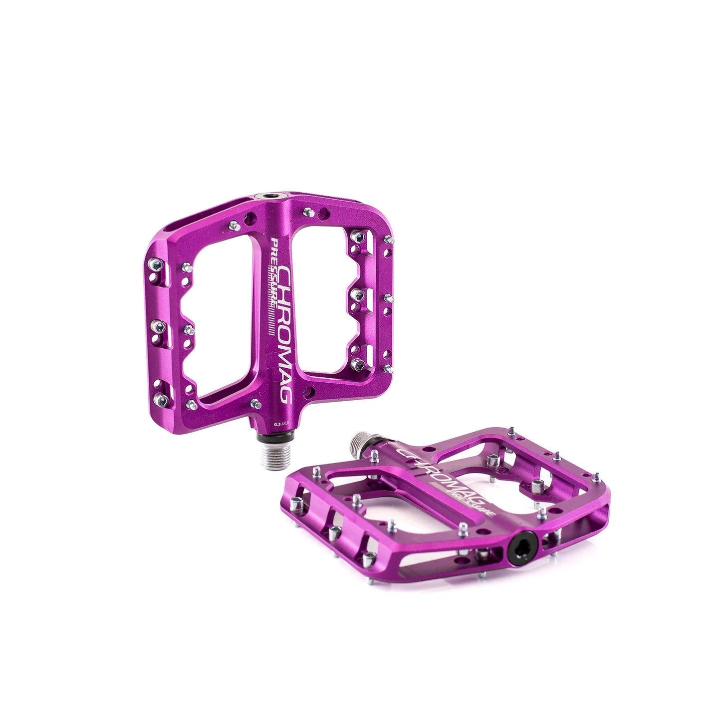 Pédales Plates CHROMAG PRESSURE Violet
