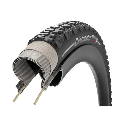 Reifen PIRELLI CINTURATO RCX 700c Tubeless Ready Schwarz