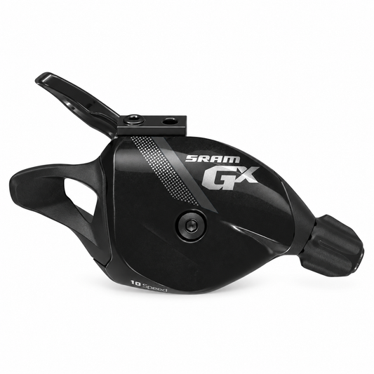 SRAM GX 10-fach Trigger-Schalthebel rechts, schwarz — Produktansicht auf weißem Hintergrund