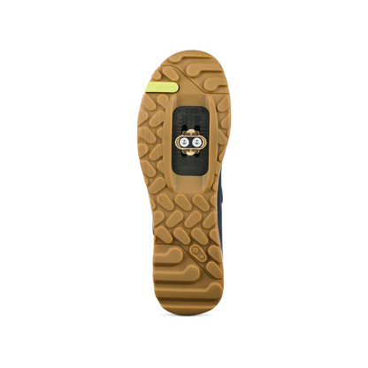 CRANKBROTHERS MALLET TRAIL BOA CLIP MTB-Schuhe in Marineblau/Grau/Gum — Sohle mit Schuhplatte