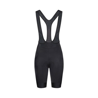 Kurze Damen-Trägerhose POC CADENCE CARGO in Schwarz — weißer Hintergrund, 2000 x 2000