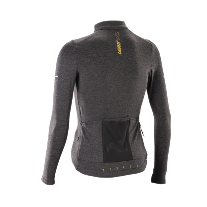 Trikot LEATT MTB ENDURANCE 4.0 Damen Langarm Schwarz