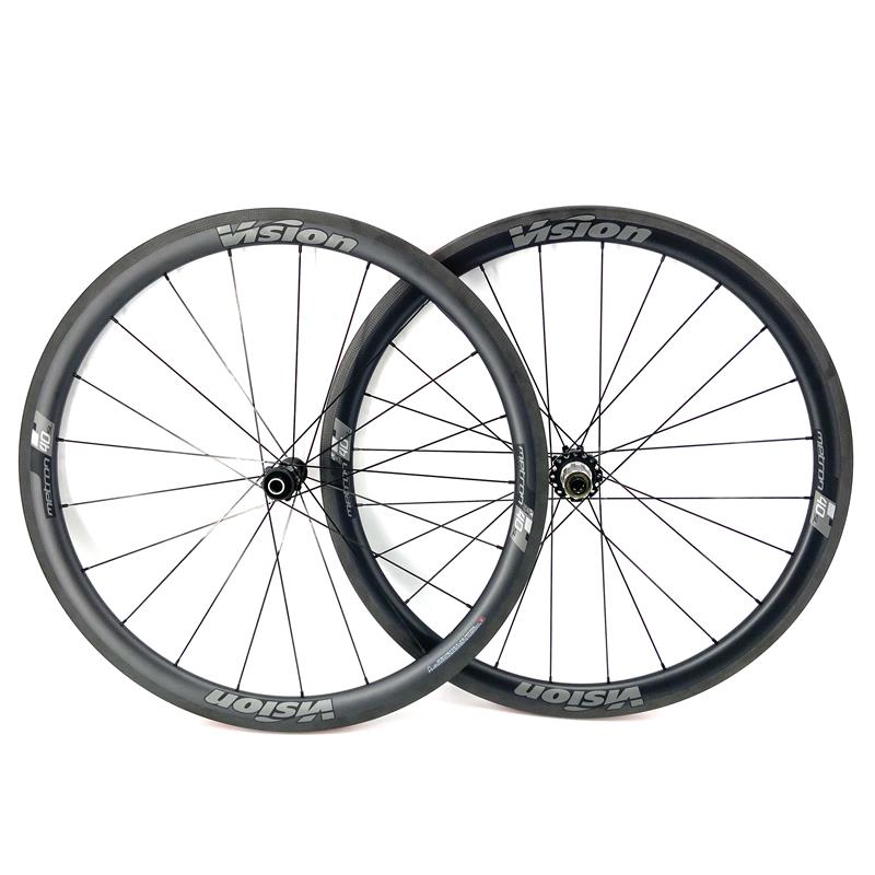 Paire de Roues VISION METRON 40 SL 3K Tubeless Ready (Center Lock)