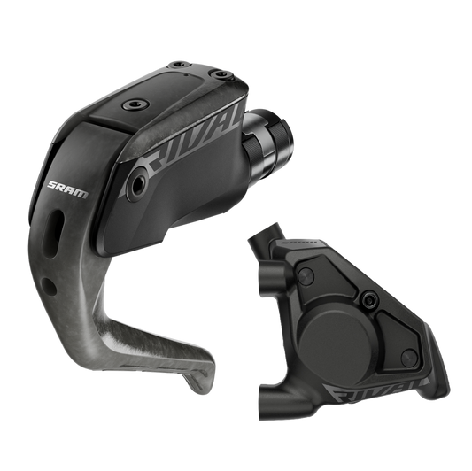 Linker Bremshebel und vorderer Bremssattel SRAM RIVAL Aero HRD