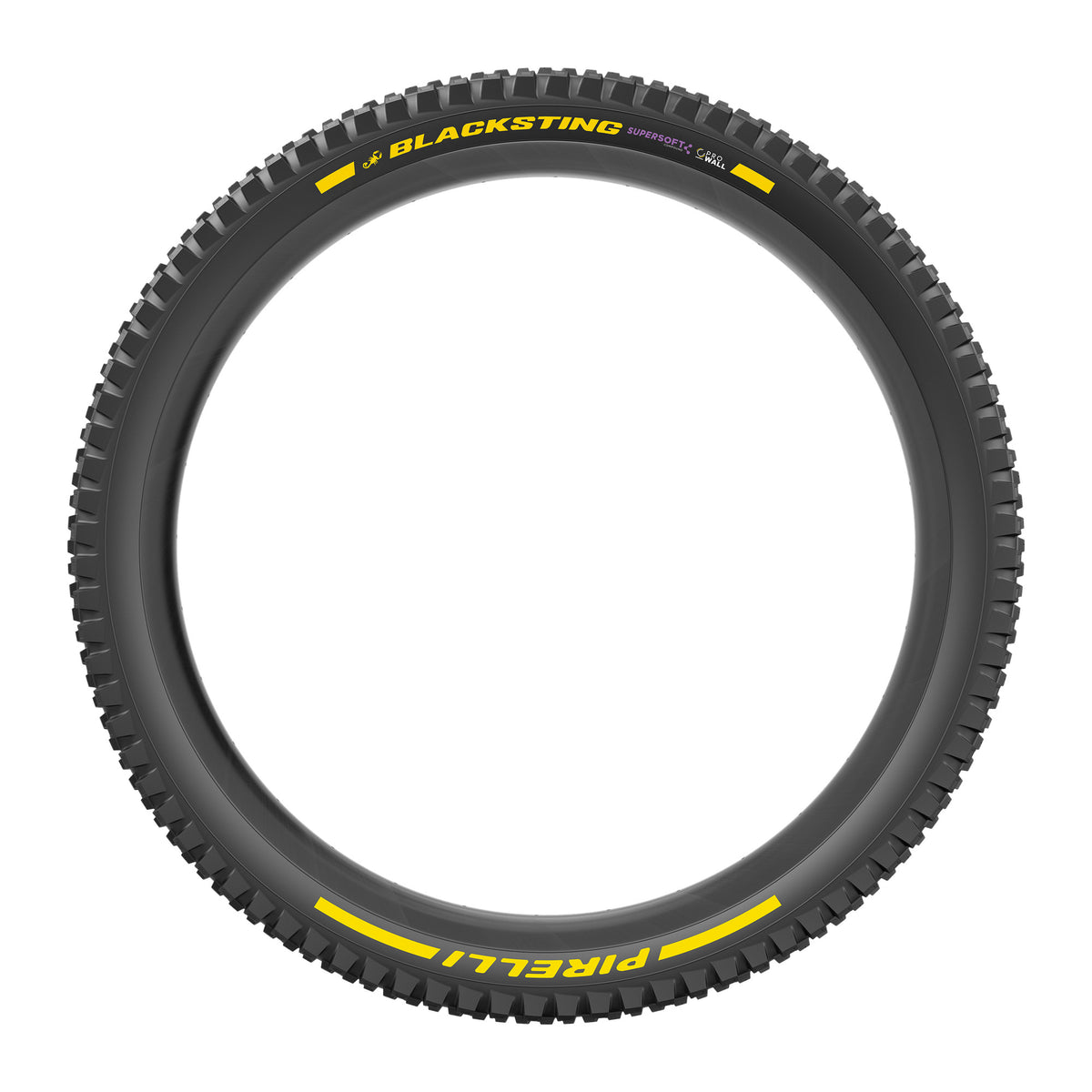 PIRELLI SCORPION BLACK STING Reifen 29x2.40 Supersoft ProWall Tubeless Ready Faltreifen Schwarz/Gelb Team Edition
