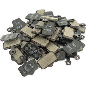 SRAM Quiet organische Bremsbeläge mit Stahlträgerplatte – Level / Force AXS / Elixir – 20er-Pack