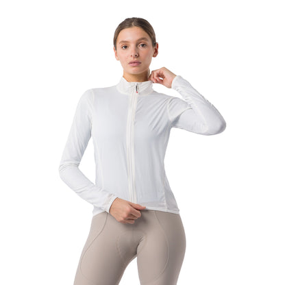 CASTELLI Transition Air Damenjacke in Elfenbein – Vorderansicht