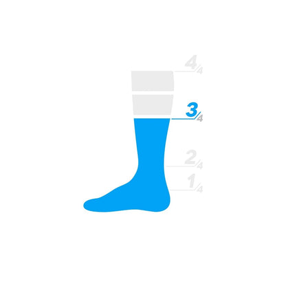 Chaussettes ENDURA COOLMAX STRIPE 2 Paires Bronze/Beige