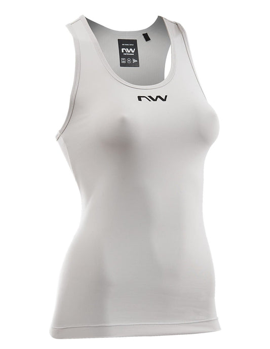 NORTHWAVE ESSENCE TANK Trikot Frau Ärmellos Grau