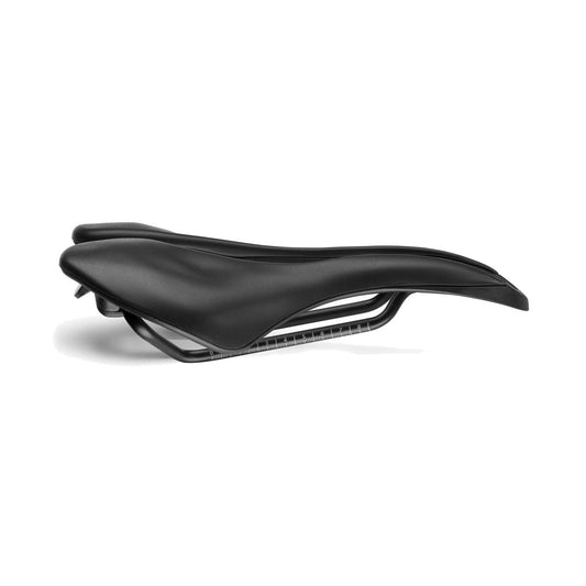 Sattel SMP EVO30C Breite 150mm Inox-Schienen Schwarz