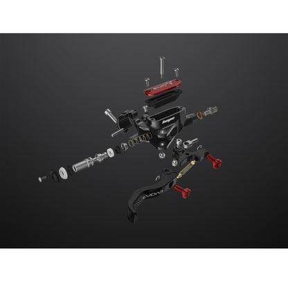 Vorderbremse HOPE TECH 4 EVO TR4 Aviation Silber/Violett