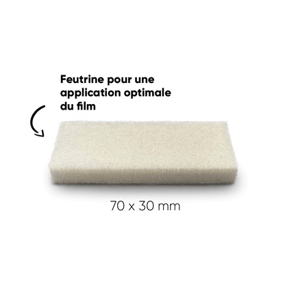 Protection Adhésive pour Cadre CLEARPROTECT FASTOTAPE Mat 3 m x 7.5 cm