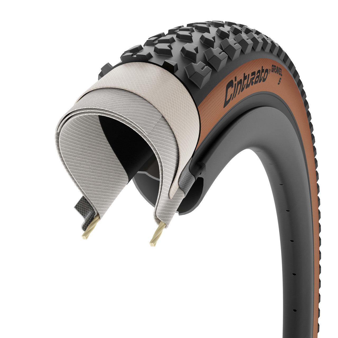 Reifen PIRELLI CINTURATO GRAVEL S 650x50b Tubeless Ready Classic Beige