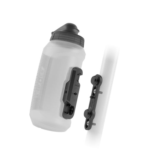 Kit Bidon et Porte-Bidon FIDLOCK TWIST COMPACT BIKE BASE 750 ml Transparent