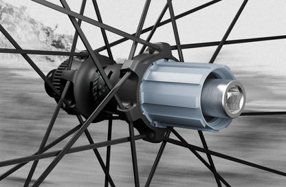 Laufradsatz MICHE GRAFF AERO 48 Tubeless Ready (Center Lock)