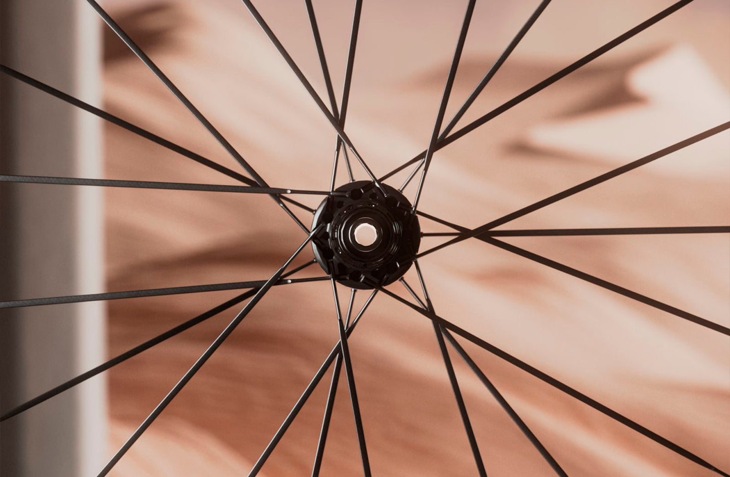Paar MICHE DEVA RD 52 Tubeless Ready (Center Lock) Laufräder Schwarz