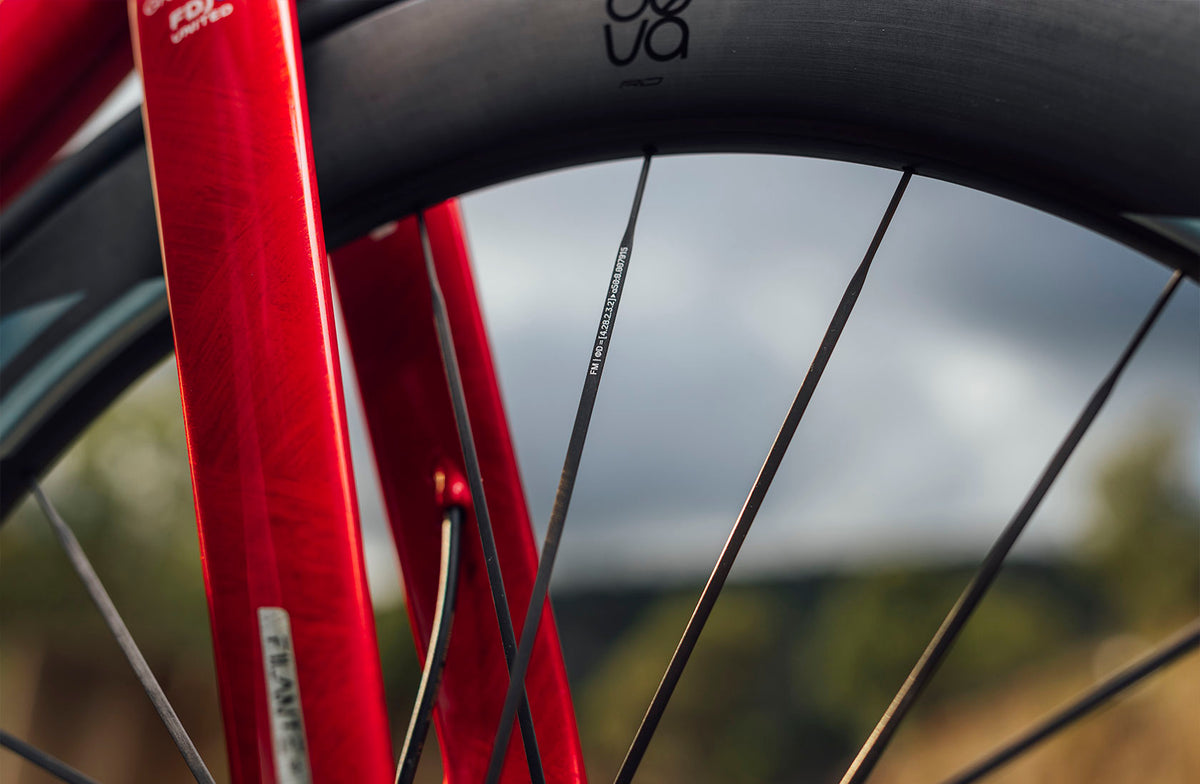Paire de Roues MICHE DEVA RD 62 Tubeless Ready (Center Lock) Noir